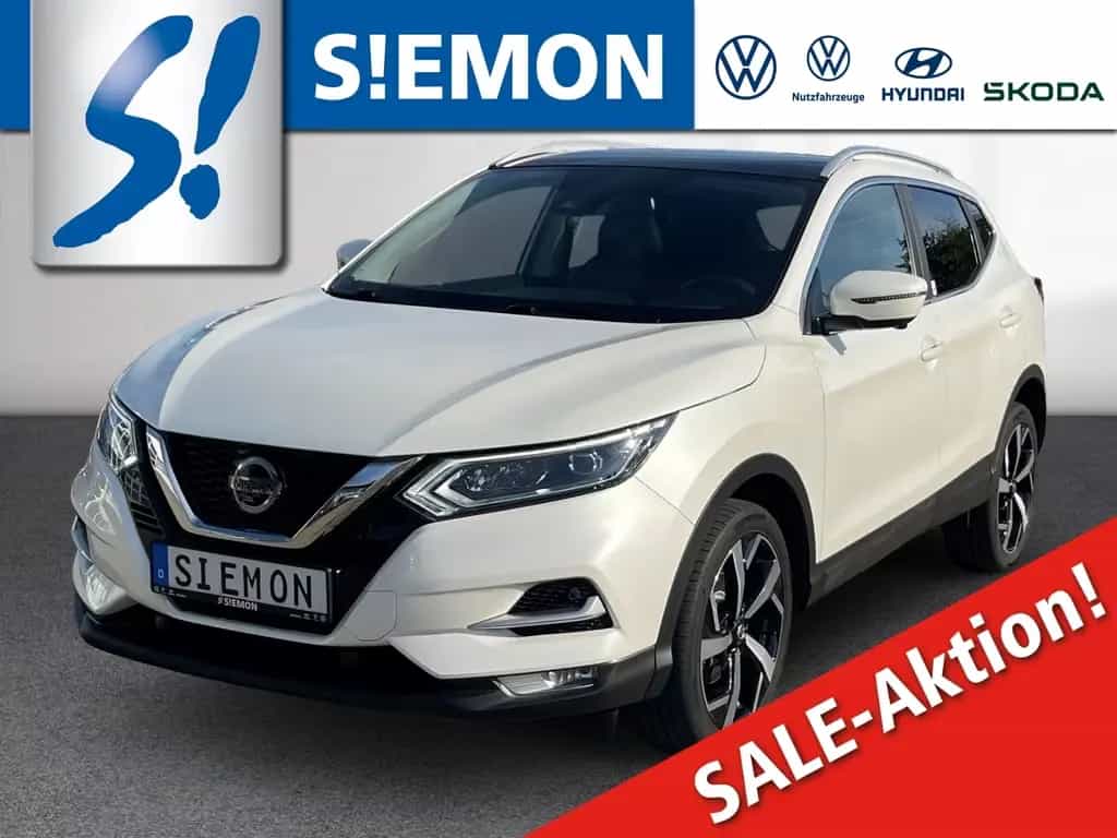 Nissan Qashqai 1.3 DIG-T Akari NAVI LED PANODACH LEDER 04/2021-photo-0