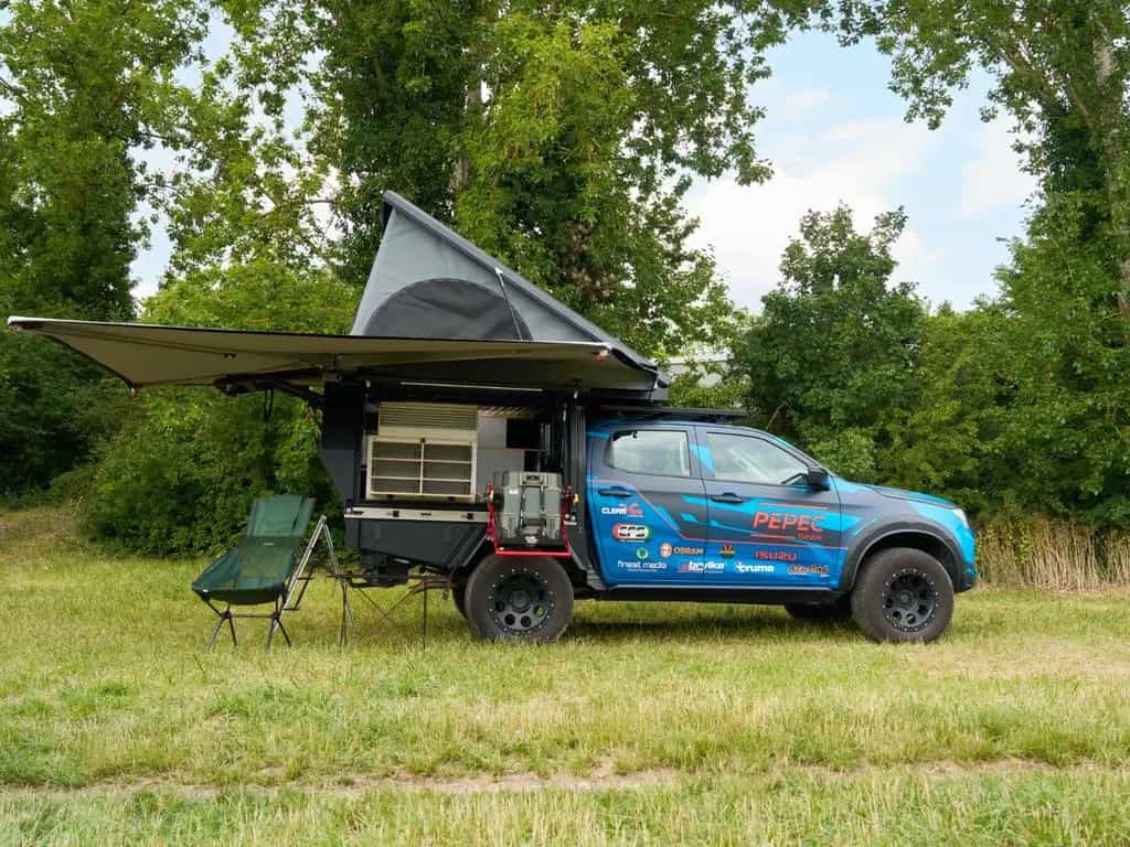 Isuzu D-Max Double Cab LS mit PEPEC Flatbed Umbau 01/2021-photo-4
