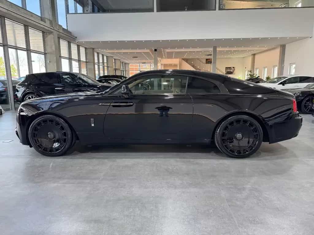 Rolls-Royce Wraith 6.6 V12 BlackBadge Mansory Sternehimmel 04/2019-photo-12