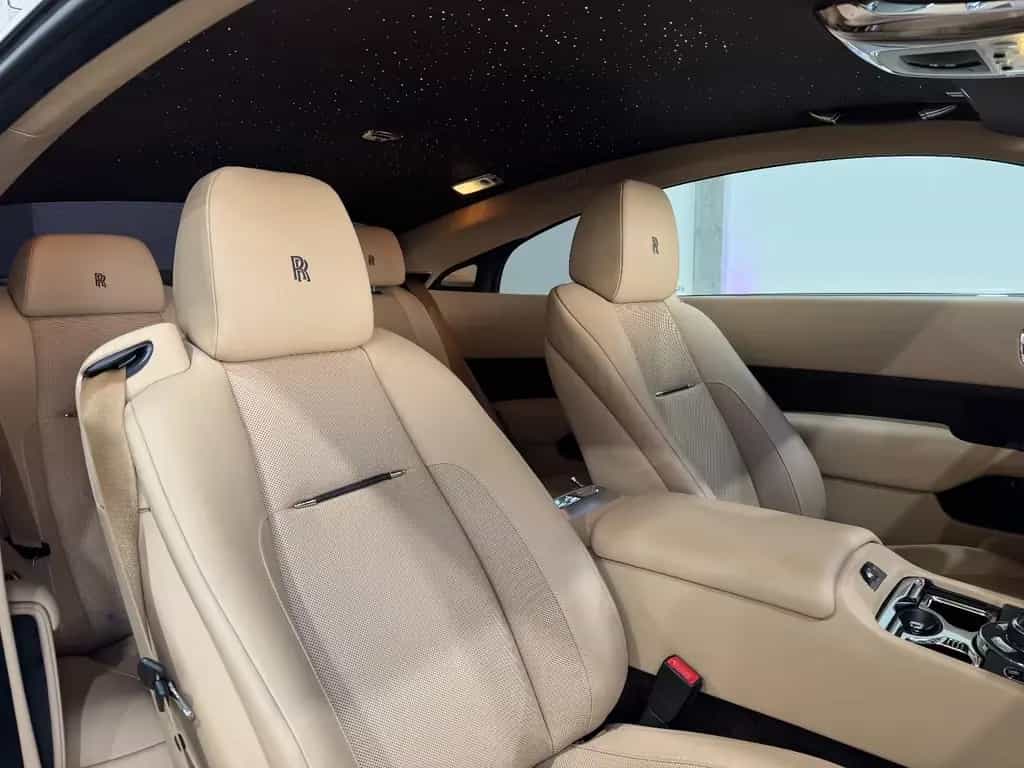 Rolls-Royce Wraith 6.6 V12 BlackBadge Mansory Sternehimmel 04/2019-photo-20