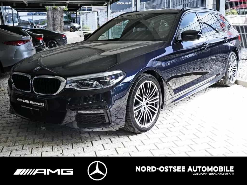 BMW 520 d M SPORT HUD AHK PANO LED NAVI PDC SITZHZ 09/2019-photo-4