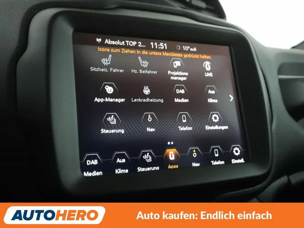 Jeep Renegade 1.0 TGDi Limited 4x2*LED*NAVI*TEMPO*PDC 02/2020-photo-22