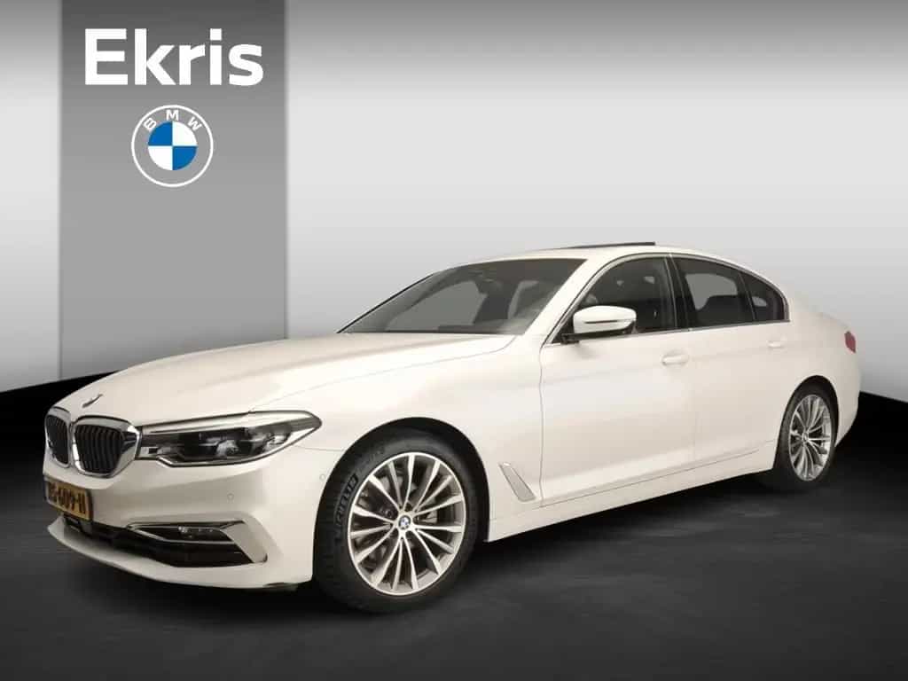 BMW 5 Series 520 5 Serie Sedan 520d | LED | Leder | HUD | Act 03/2019-photo-0