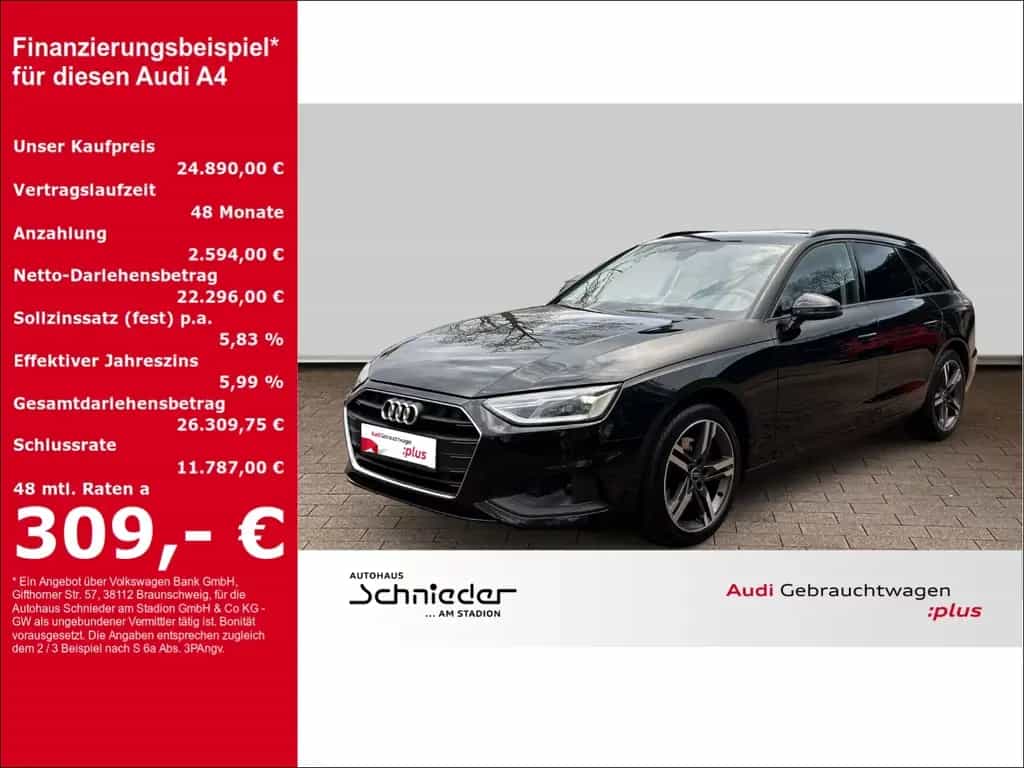 Audi A4 AVANT 35 TDI LED+NAVI+PDC+ASSISTENZSY+KAMERA 06/2023-photo-0