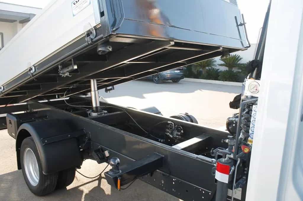 Iveco Daily 35C14 CASSONE RIBALTABILE E GRU' NUO 01/2018-photo-5