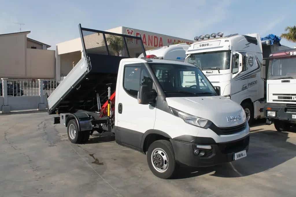 Iveco daily 35-140 cassone ribaltabile trilatera 08/2019-photo-0