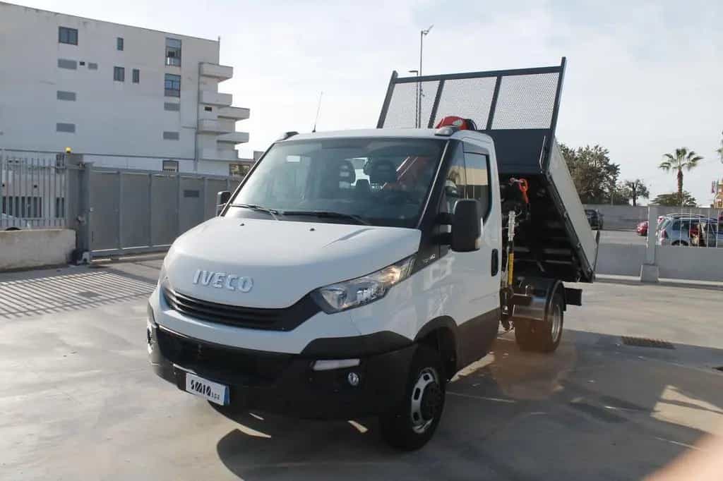 Iveco daily 35-140 cassone ribaltabile trilatera 08/2019-photo-7