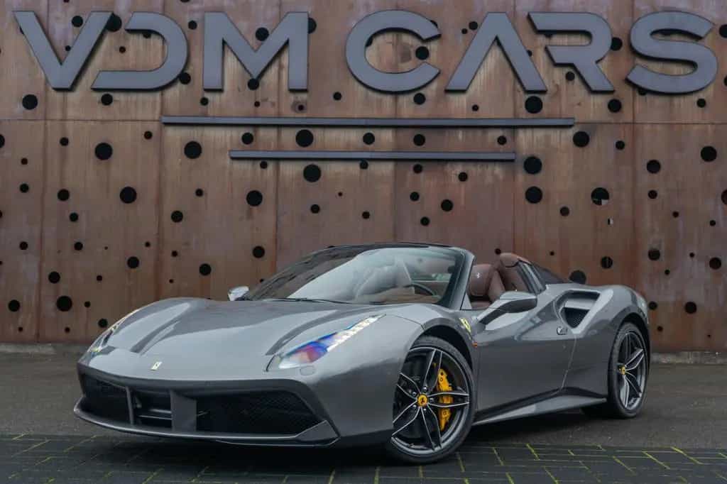 Ferrari 488 Spider HELE *SERVICE NEW*WARRANTY*ELEC.SEAT* 04/2016-photo-0