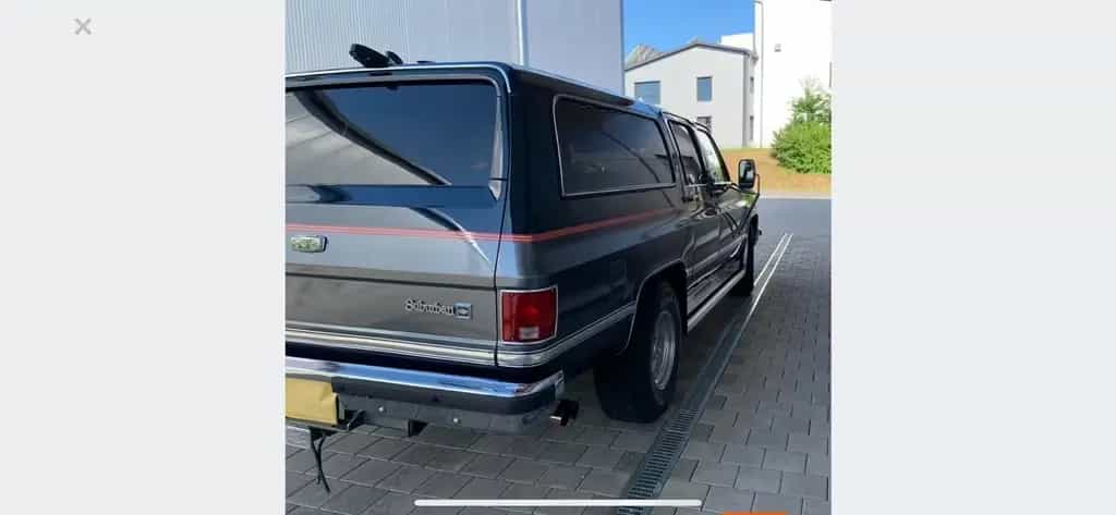 Chevrolet Suburban Silverado 07/1984-photo-11