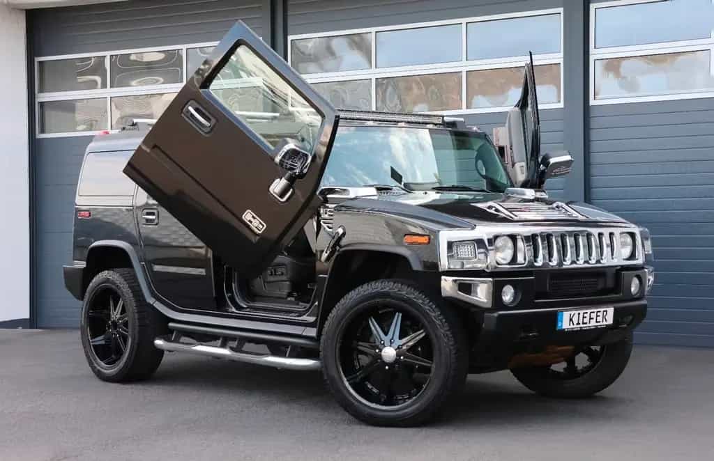 Hummer H2 6.0L V8 TUNING/ AHK / BOSE / 4xSHZ/ DVD / R24 08/2006-photo-0