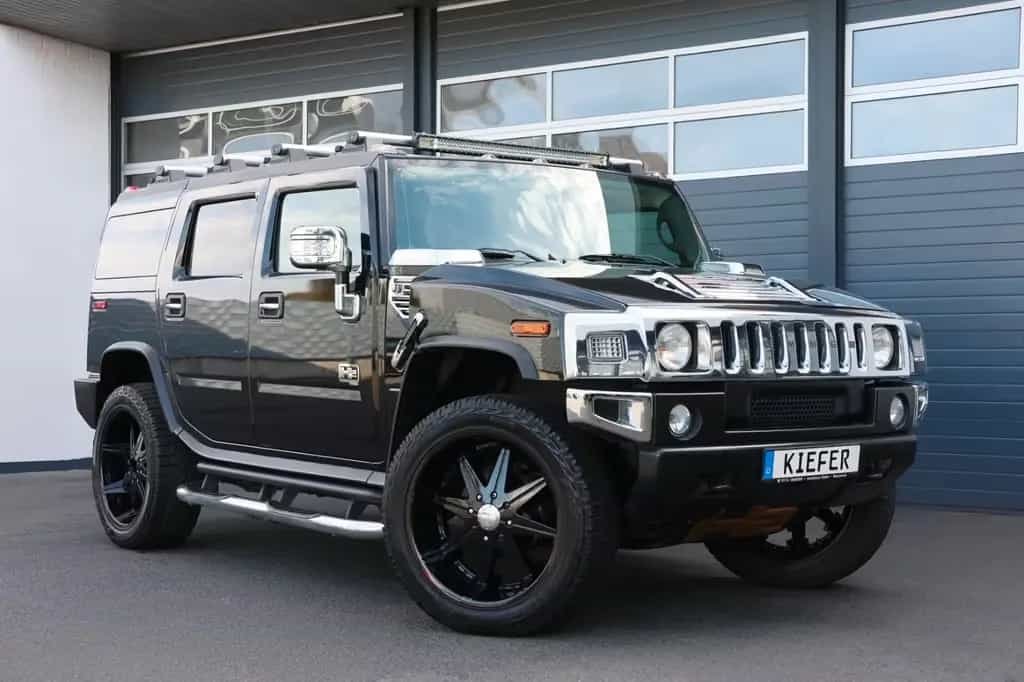 Hummer H2 6.0L V8 TUNING/ AHK / BOSE / 4xSHZ/ DVD / R24 08/2006-photo-2