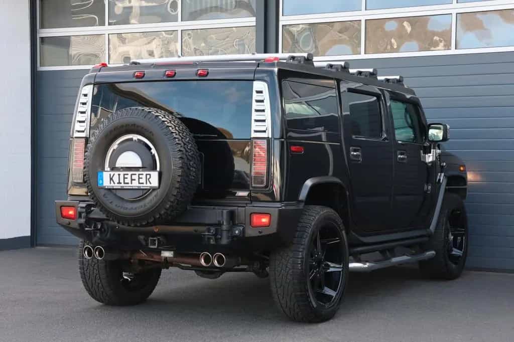 Hummer H2 6.0L V8 TUNING/ AHK / BOSE / 4xSHZ/ DVD / R24 08/2006-photo-9