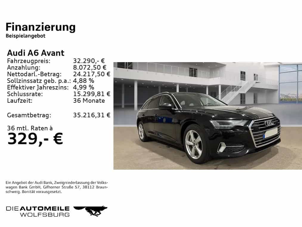 Audi A6 Avant 40TDI QUATTRO S-TRONIC Sport STANDHZ/AH 05/2022-photo-1