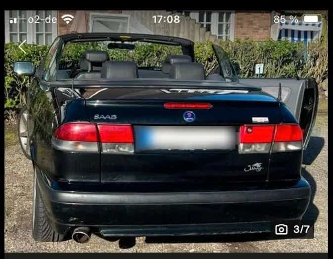 Saab 9-3 Cabriolet 2.0I, el. Verdeck, gepf... 05/2001-photo-2