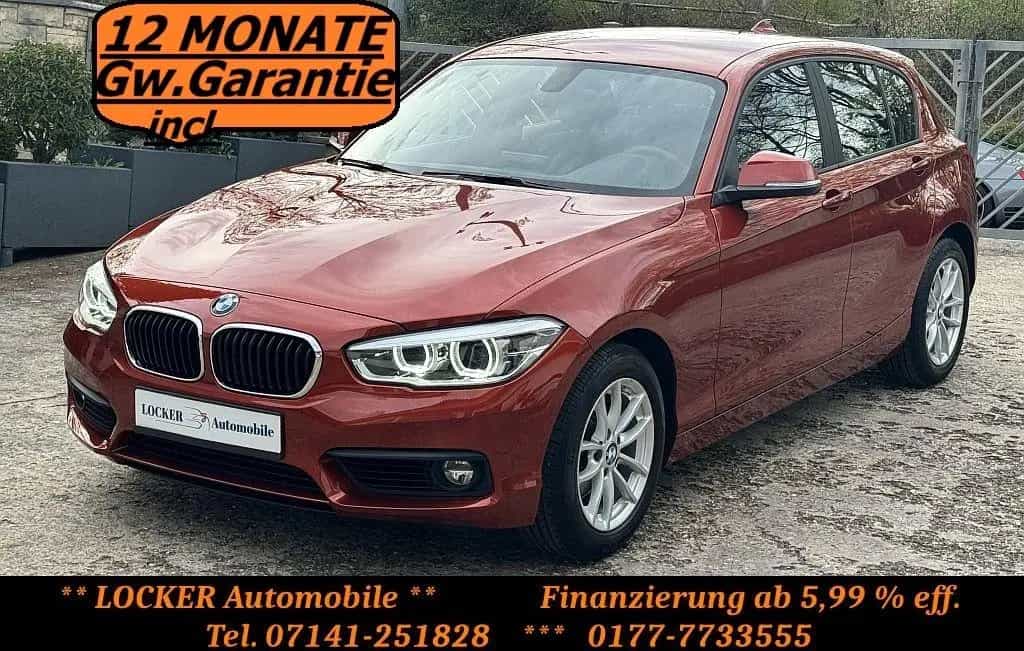BMW 1 Series 120i 8G-Aut. Advantage LED PDC 1.Hand 05/2019-photo-0