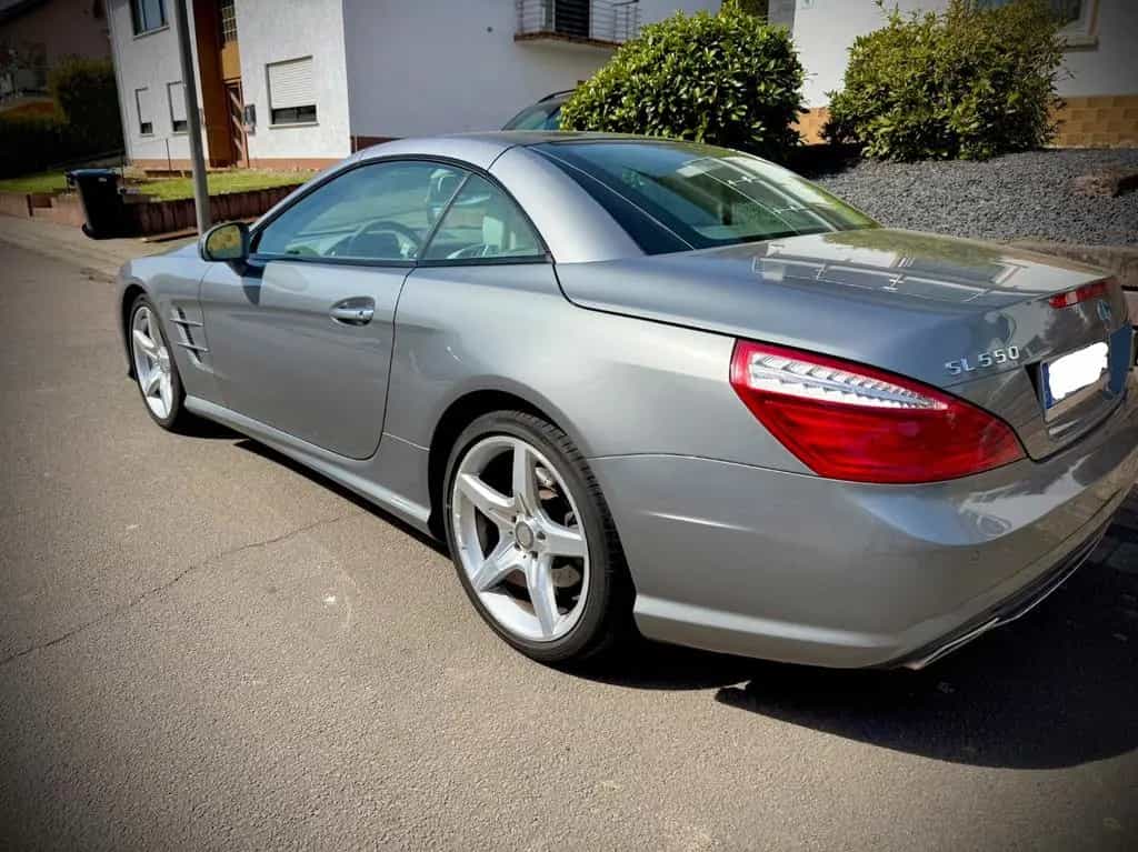 Mercedes-Benz SL-Class 550 | V8 | Scheckheft | top Zustand | AMG 08/2013-photo-4
