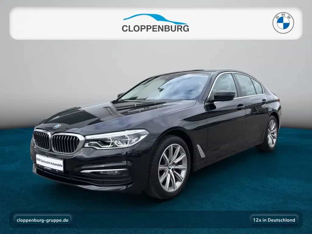 BMW 5 Series 520d Limousine Head-Up+Navi+SHZ+KeyGO+HiFi+LED 01/2020-photo-0