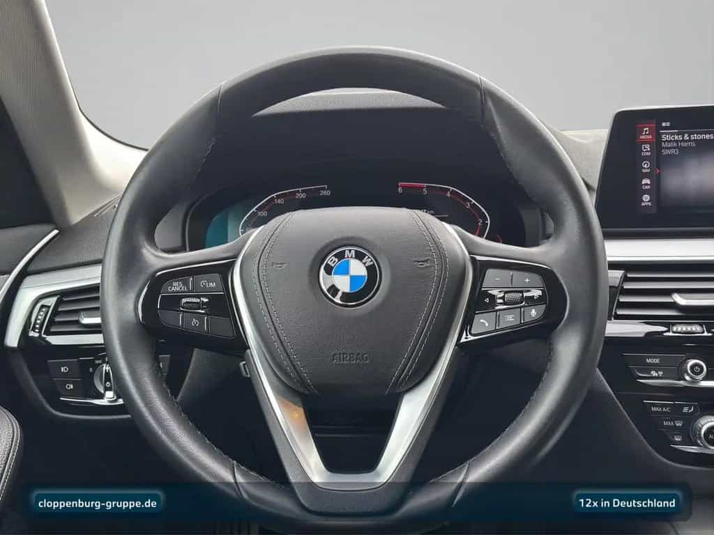 BMW 5 Series 520d Limousine Head-Up+Navi+SHZ+KeyGO+HiFi+LED 01/2020-photo-11