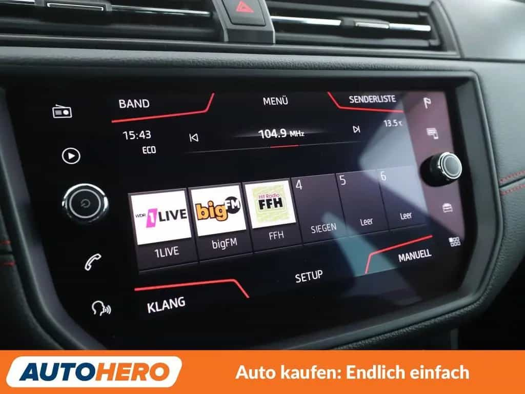Seat Arona 1.0 TSI FR Aut*NAVI*LED*TEMPO*CAM*PDC*SHZ* 11/2019-photo-20