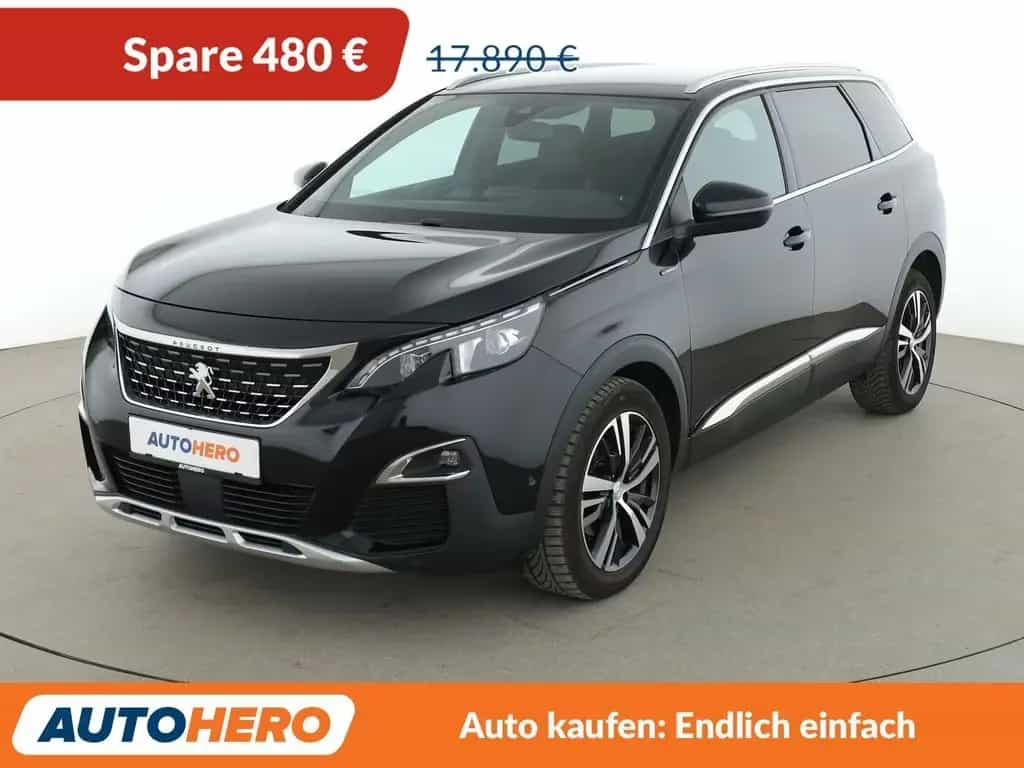 Peugeot 5008 1.6 THP Allure Aut.*NAV*LED*TEMP*CAM*PDC* 12/2017-photo-0