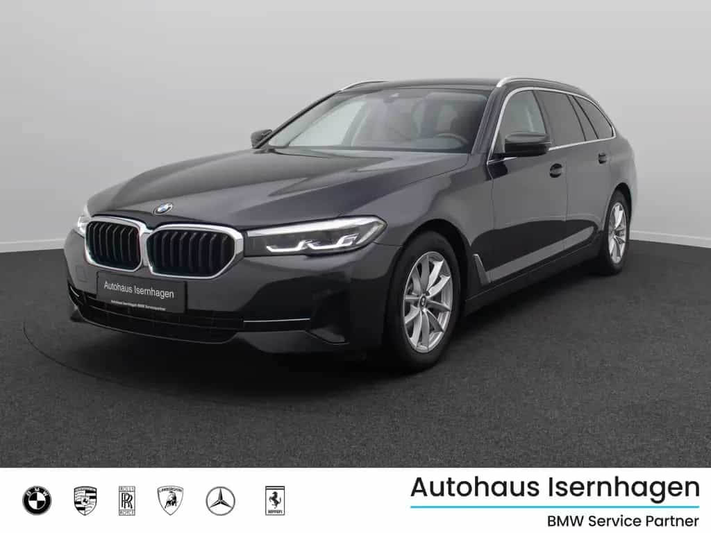 BMW 5 Series 520d Alarm DAB Kamera 4xKlima Leder Sport Parkas 01/2021-photo-0