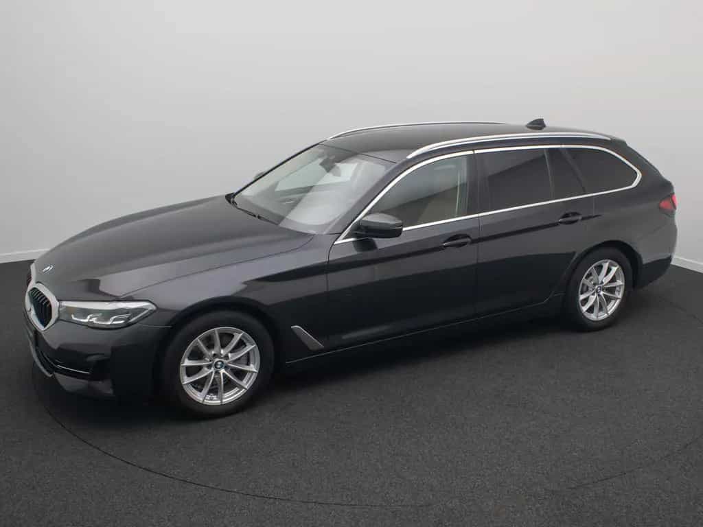 BMW 5 Series 520d Alarm DAB Kamera 4xKlima Leder Sport Parkas 01/2021-photo-11