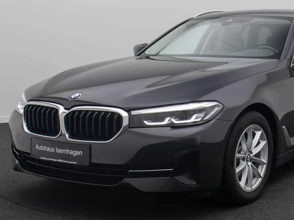 BMW 5 Series 520d Alarm DAB Kamera 4xKlima Leder Sport Parkas 01/2021-photo-17