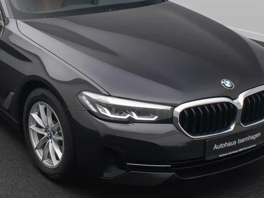BMW 5 Series 520d Alarm DAB Kamera 4xKlima Leder Sport Parkas 01/2021-photo-18