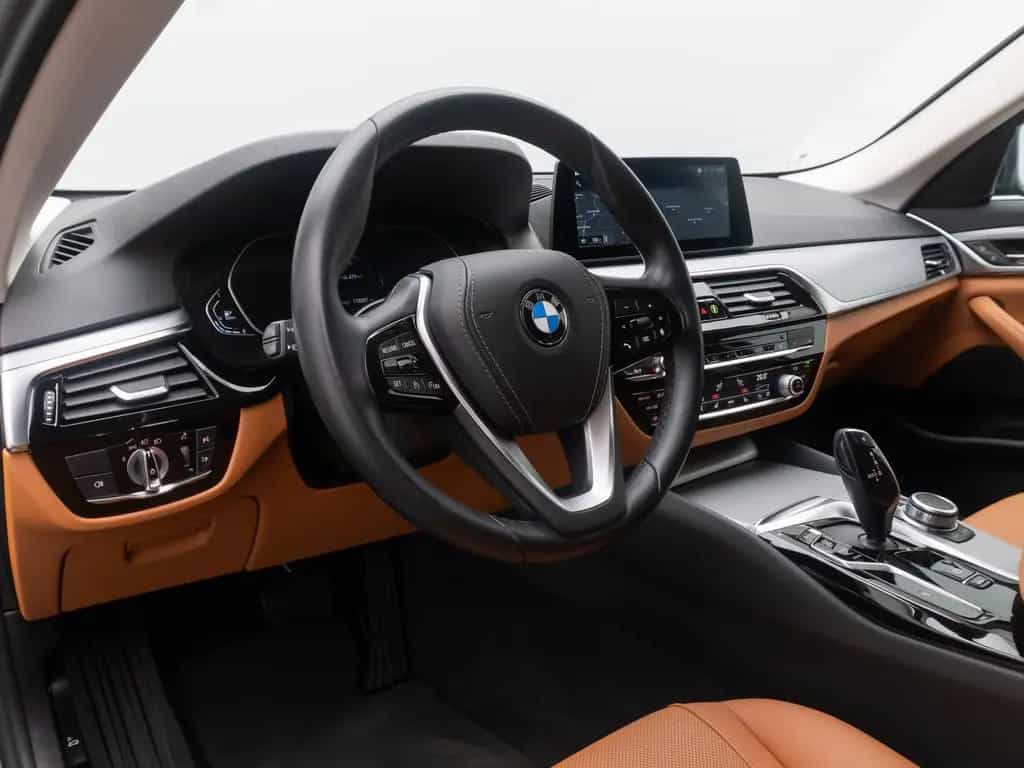 BMW 5 Series 520d Alarm DAB Kamera 4xKlima Leder Sport Parkas 01/2021-photo-20