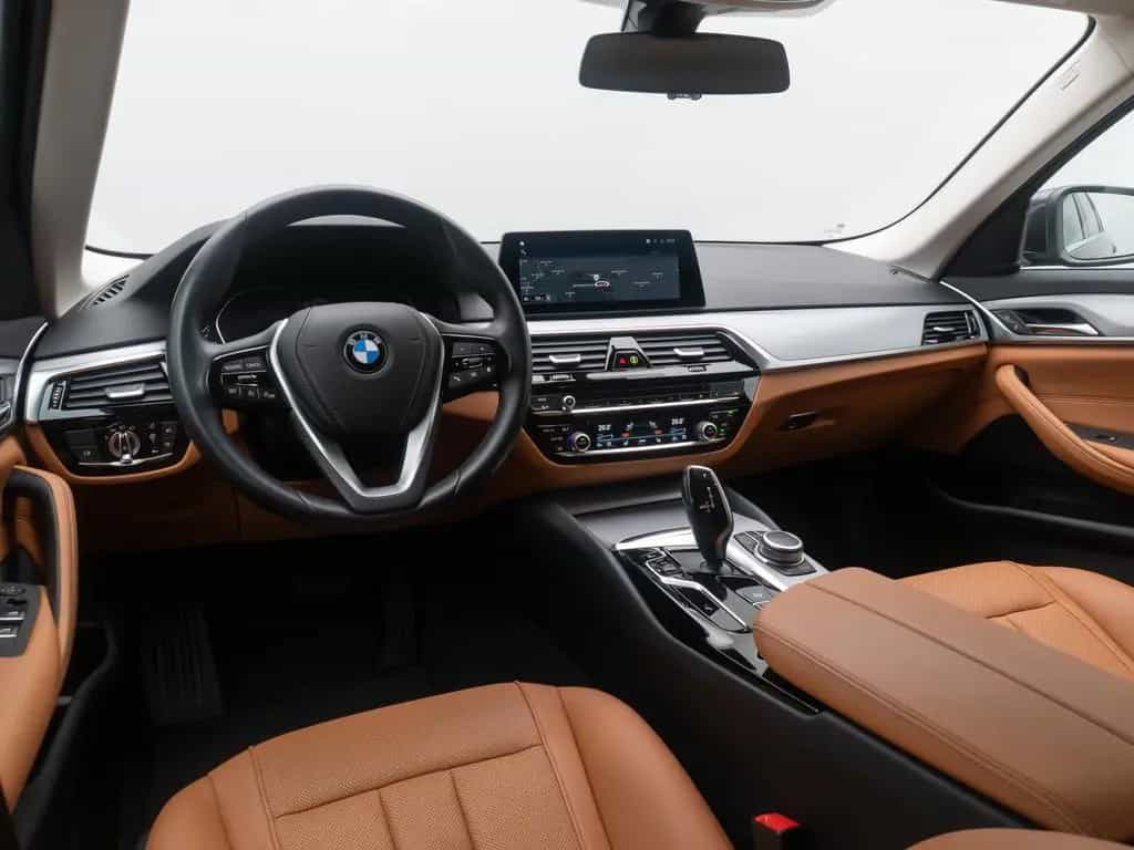 BMW 5 Series 520d Alarm DAB Kamera 4xKlima Leder Sport Parkas 01/2021-photo-37