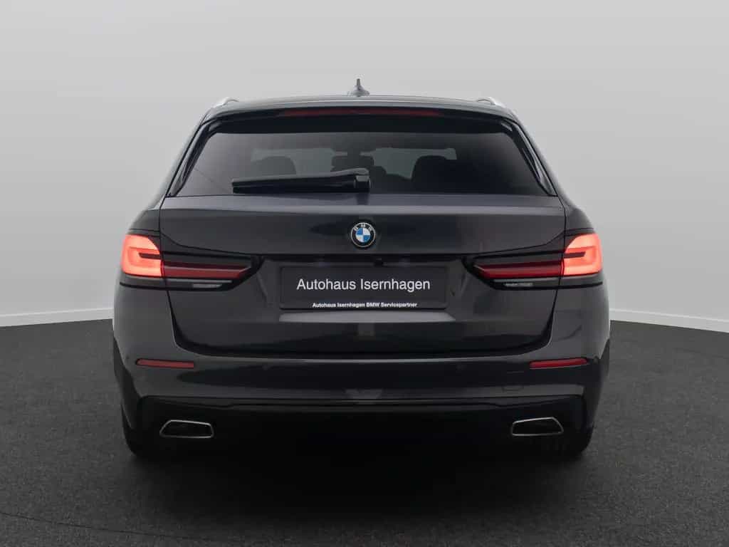 BMW 5 Series 520d Alarm DAB Kamera 4xKlima Leder Sport Parkas 01/2021-photo-7