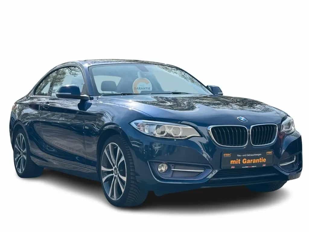 BMW 2 Series 218 i Coupe Sport Line Bi-Xenon*Tempomat*PDC 08/2015-photo-3