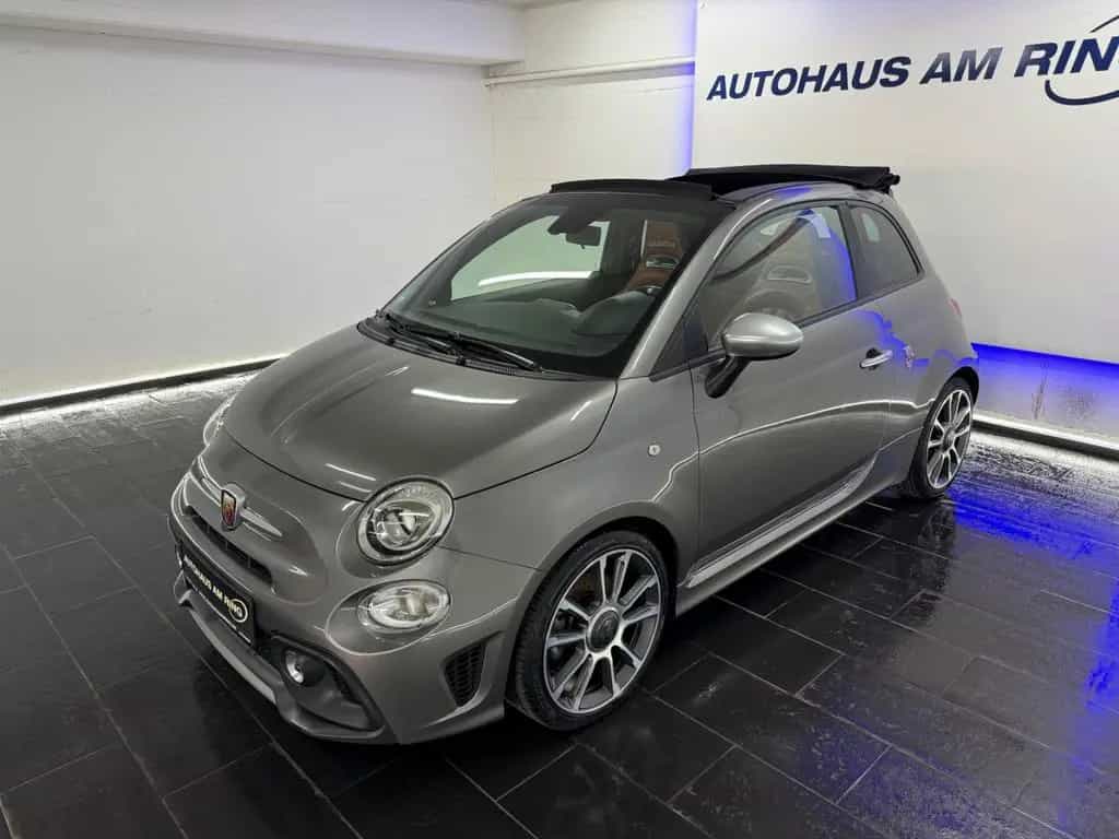 Fiat 595 Turismo Cabrio Aut. 1HD LEDER APPLE NAVI DAB 09/2019-photo-0