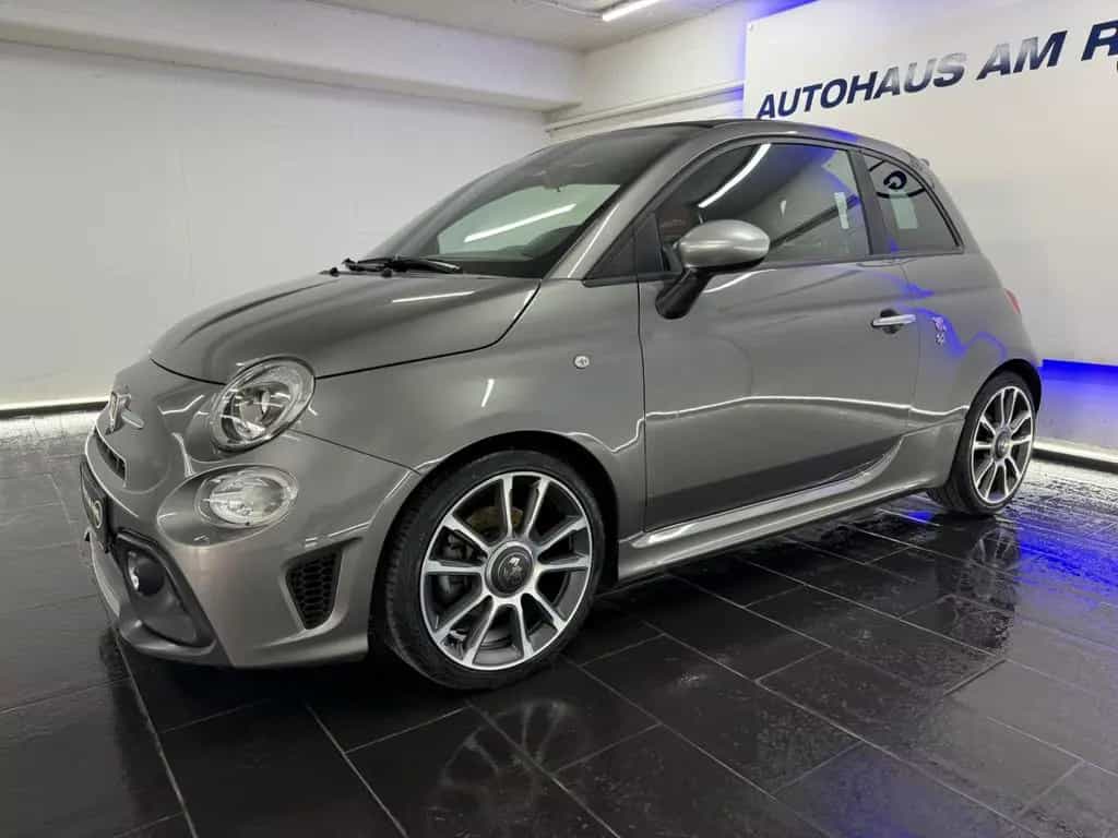 Fiat 595 Turismo Cabrio Aut. 1HD LEDER APPLE NAVI DAB 09/2019-photo-9