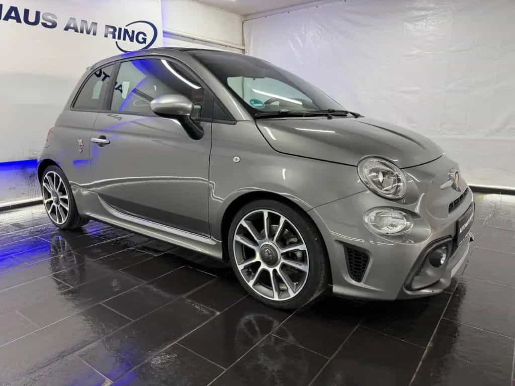 Fiat 595 Turismo Cabrio Aut. 1HD LEDER APPLE NAVI DAB 09/2019-photo-11