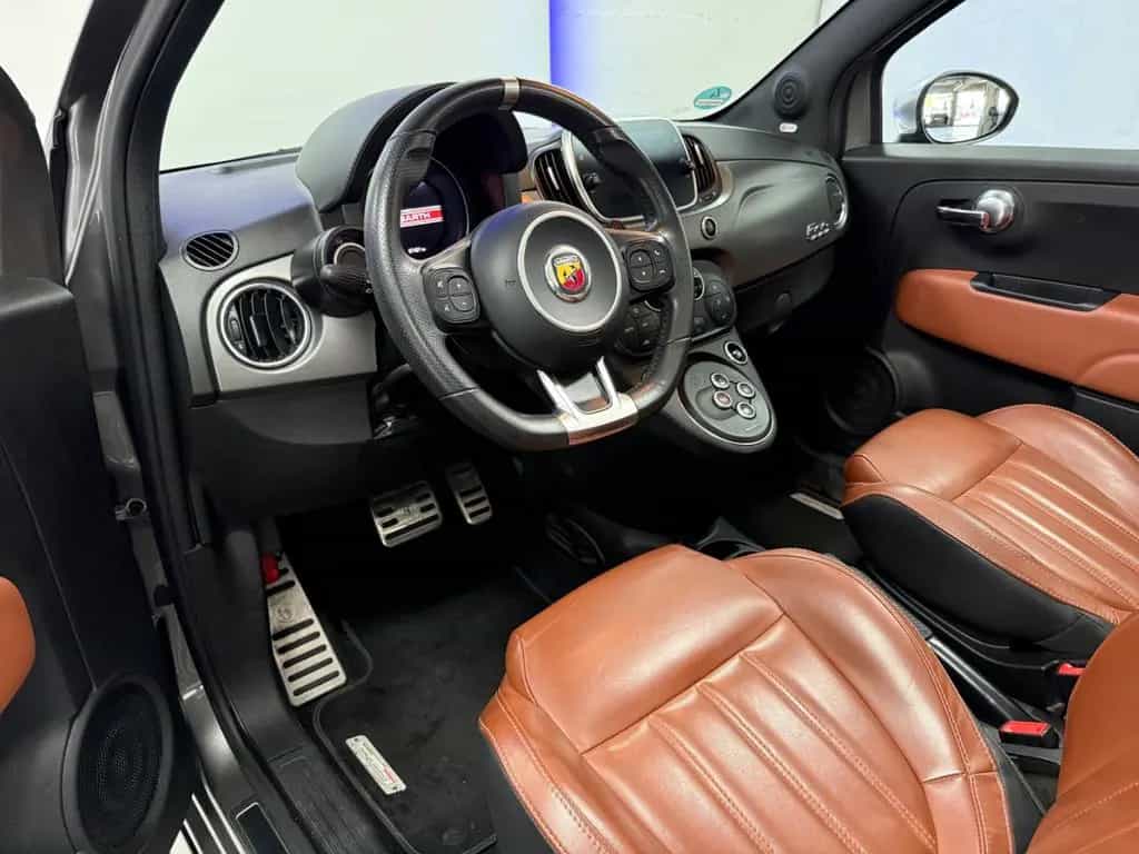 Fiat 595 Turismo Cabrio Aut. 1HD LEDER APPLE NAVI DAB 09/2019-photo-22