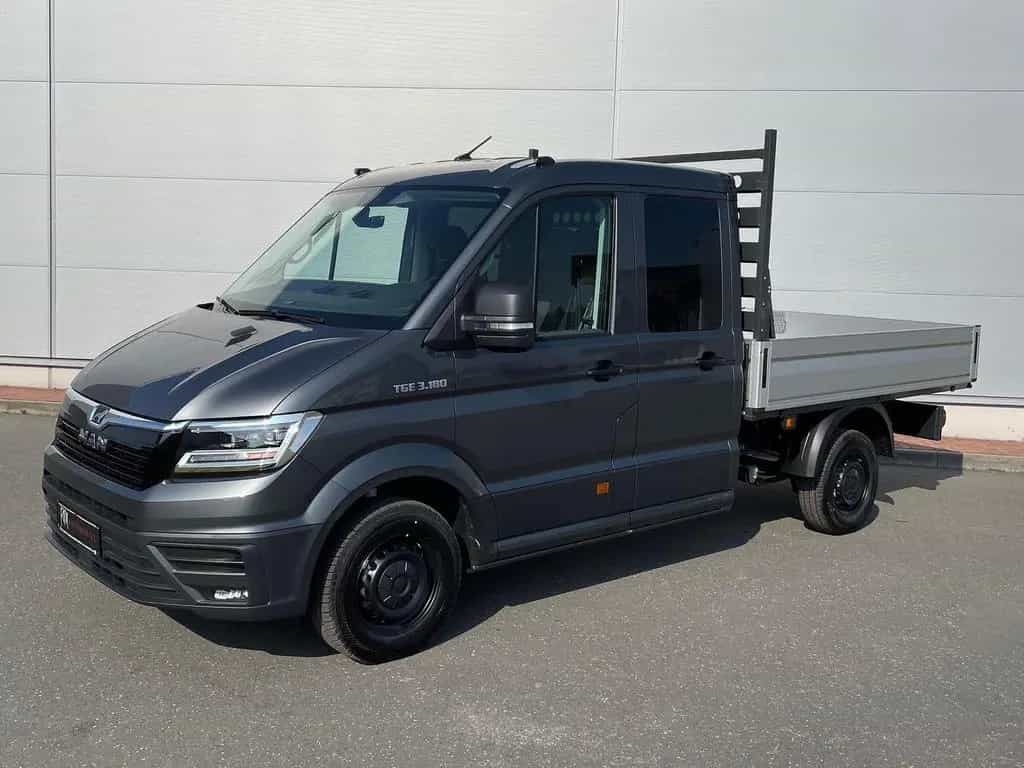 MAN TGE 3.180 Pritsche DOKA MR FWD AHK SITZHZ STANDH 02/2024-photo-0