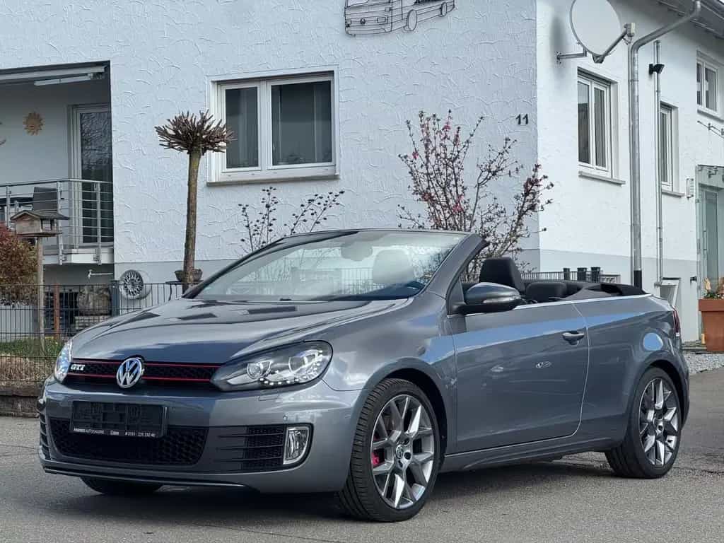 Volkswagen Golf 6 GTI Cabriolet 2.0*GARANTIE*8-FACH*AHK*KAM 03/2015-photo-0