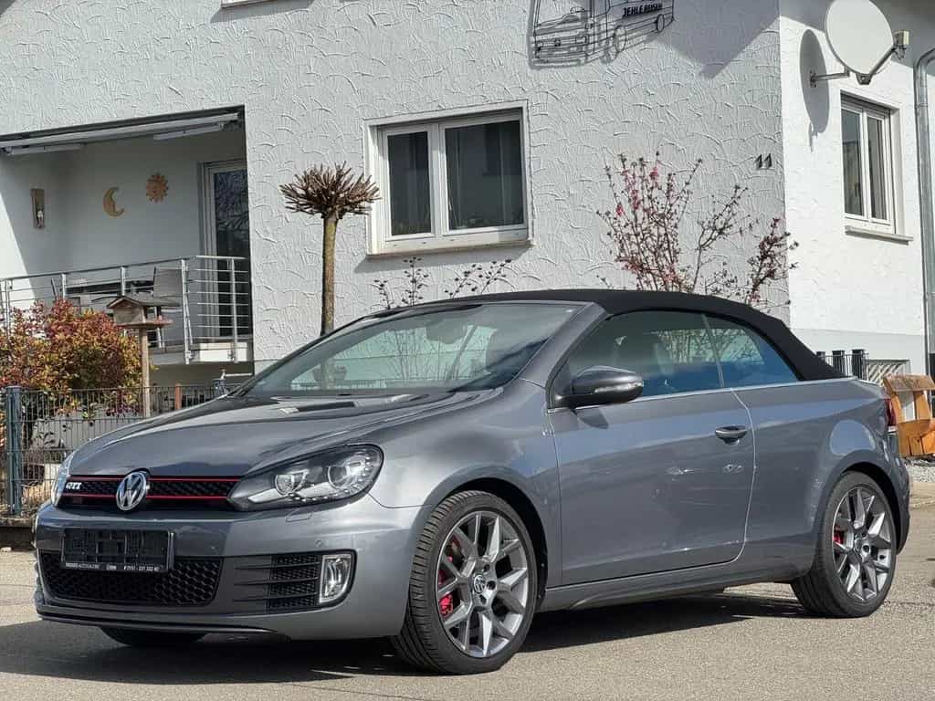 Volkswagen Golf 6 GTI Cabriolet 2.0*GARANTIE*8-FACH*AHK*KAM 03/2015-photo-3