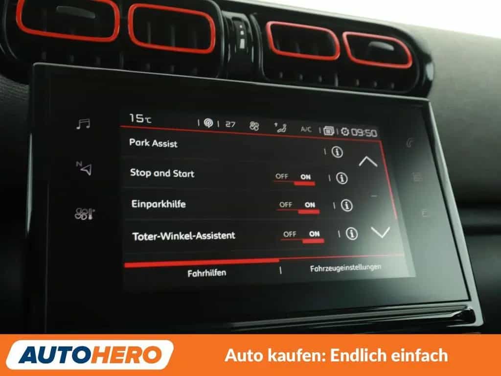 Citroën C3 Aircross 1.2 PureTech Shine *NAVI*TEMPO*CAM* 01/2018-photo-21