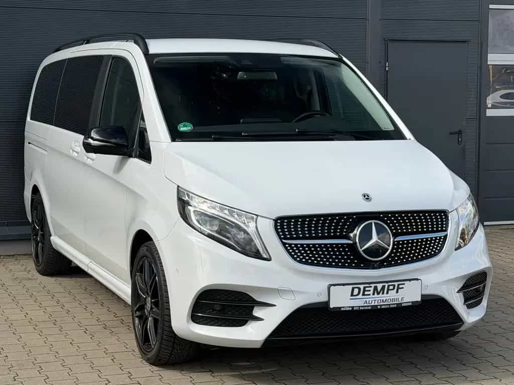 Mercedes-Benz V-Class V300d lang AVANTGARDE*Night*AMG*Burmester*2.Hand 04/2021-photo-3