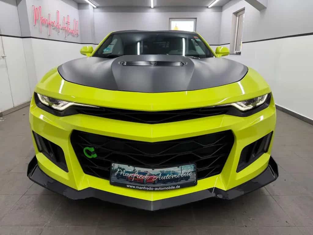 Chevrolet Camaro 6,2 V8 Zl1-Kit Neon-Yellow/Perf-Aga/Bose/ 07/2021-photo-1