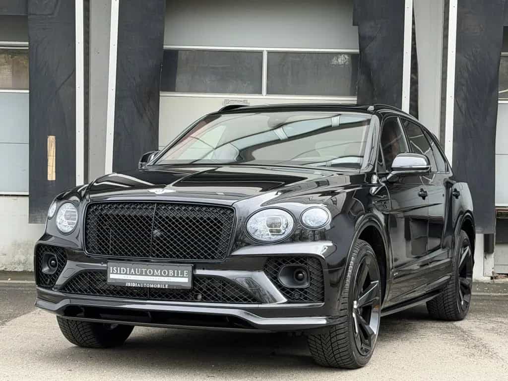 Bentley Bentayga V8 Azure Black Mulliner Carbon Pano HuD 09/2023-photo-0