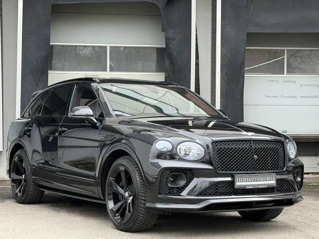 Bentley Bentayga V8 Azure Black Mulliner Carbon Pano HuD 09/2023-photo-8