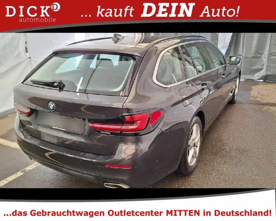 BMW 5 Series 520d T Aut LED/NAVI/VIRTU/DAB/SHZ/RFK/AHK 08/2022-photo-2