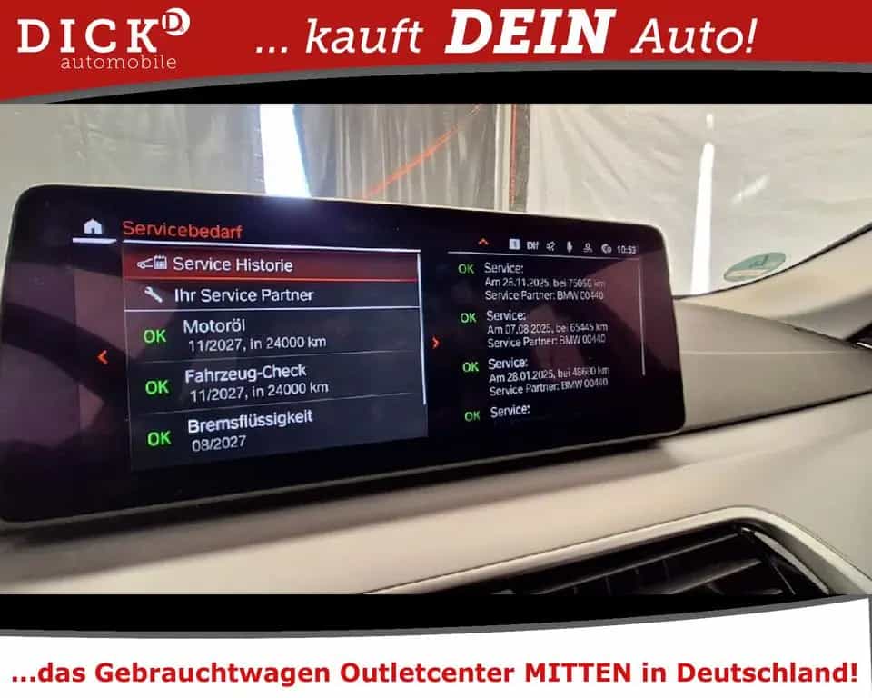BMW 5 Series 520d T Aut LED/NAVI/VIRTU/DAB/SHZ/RFK/AHK 08/2022-photo-8