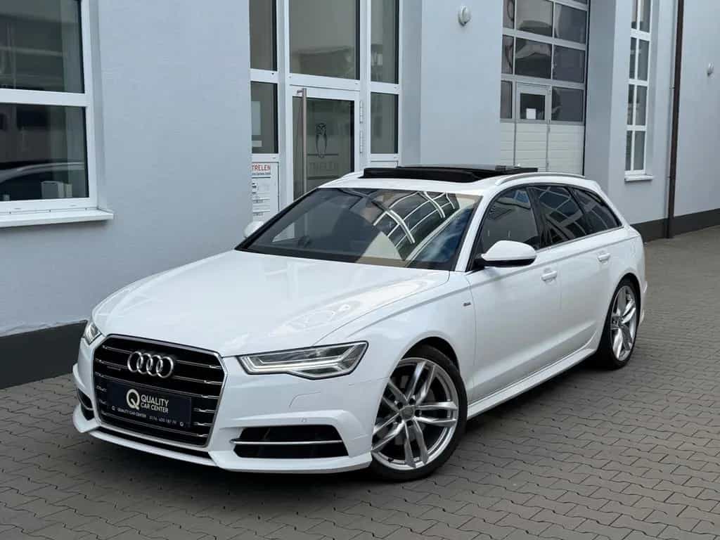 Audi A6 Avant 3.0 TDI Quattro S LINE *MATRIX*AHK*PANO 08/2017-photo-1