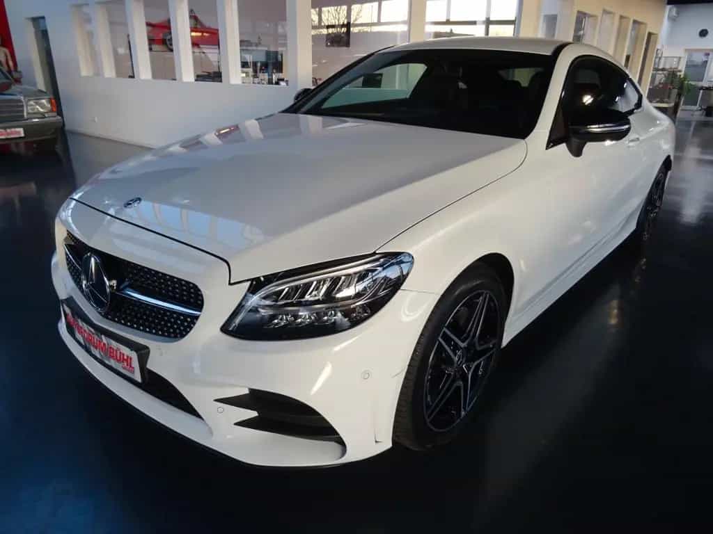 Mercedes-Benz C-Class 180 Coupe AMG line/Navi/LED/PDC+Kamera/Night 12/2018-photo-0