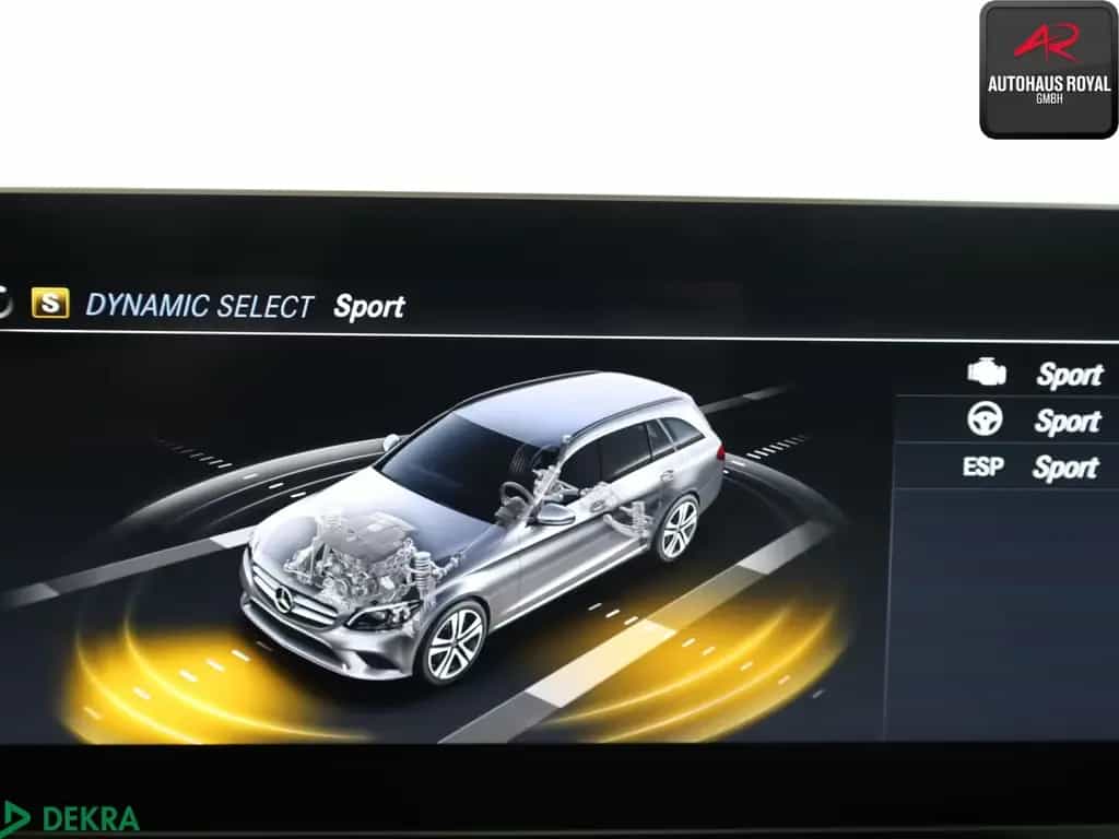Mercedes-Benz C 220 d T 3x AMG NIGHT PANO,KEYLESS,AHK,CARPLAY 08/2019-photo-11