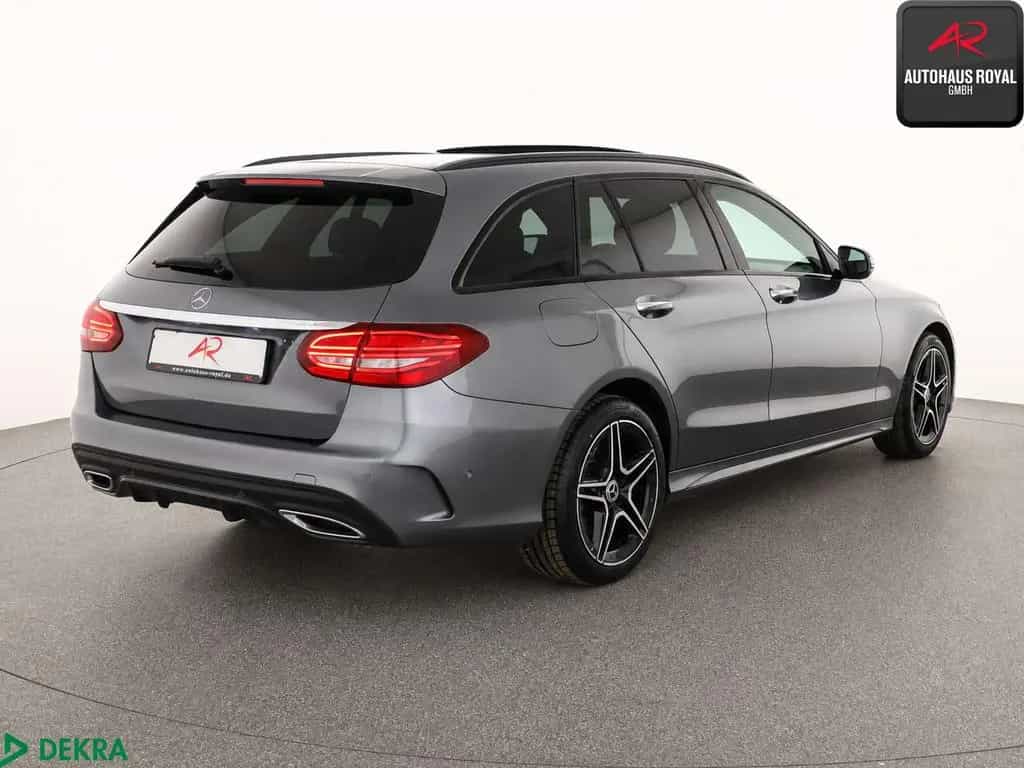 Mercedes-Benz C 220 d T 3x AMG NIGHT PANO,KEYLESS,AHK,CARPLAY 08/2019-photo-4